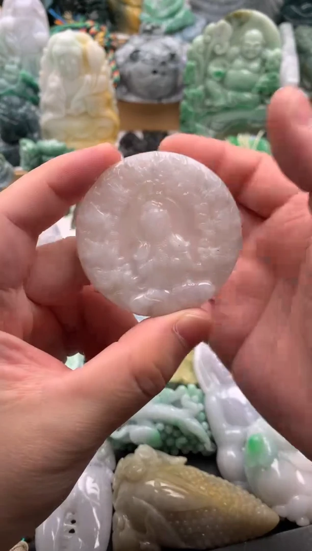 吊坠(不含链)未镶嵌翡翠1