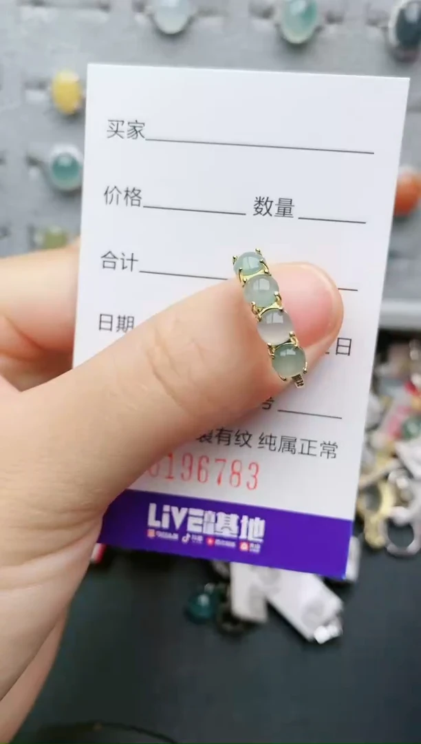 翡翠戒指银S925镶嵌....