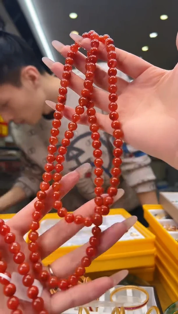【闪购商品】南红玛瑙项链未镶嵌【SG】0210065多样发一件
