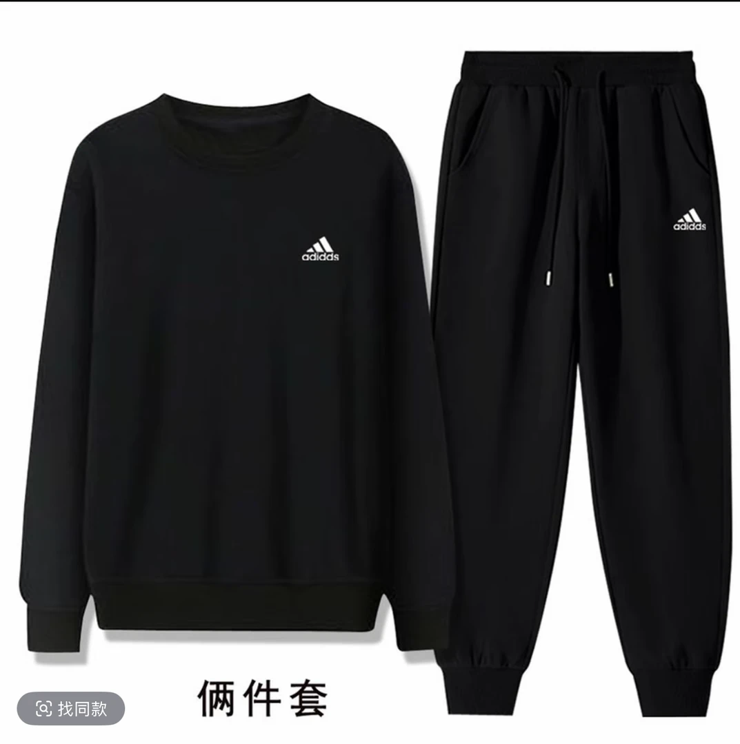 重磅秋冬长裤卫衣常规款情侣休闲运动套装透气裤子亲肤秋款