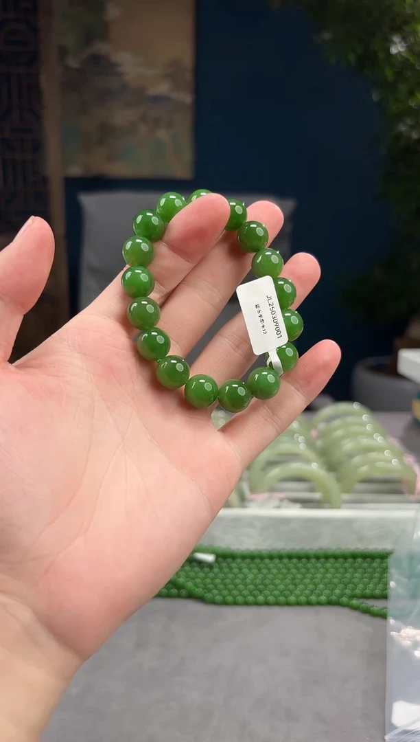 手串未镶嵌和田玉和田玉碧玉手串