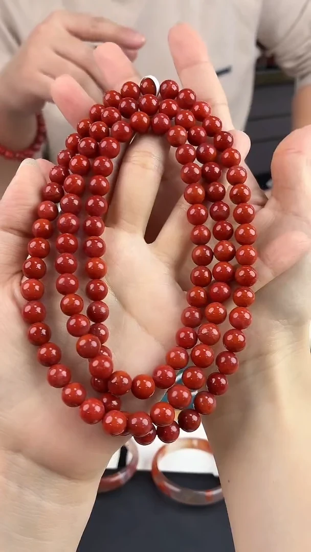 未镶嵌瓦西多圈8+南红玛瑙（多样式发其一）