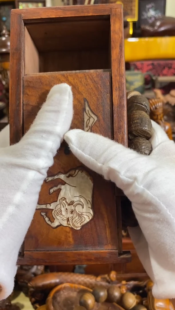 木中之王莺歌绿老料单圈带盒子