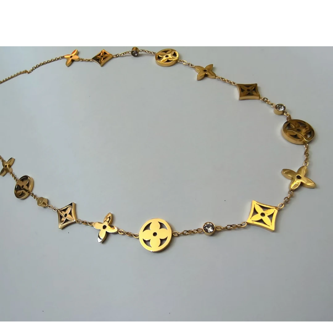 钛钢项链 阮大大高奢百搭项链锁骨链气质日常饰品配饰项链小众