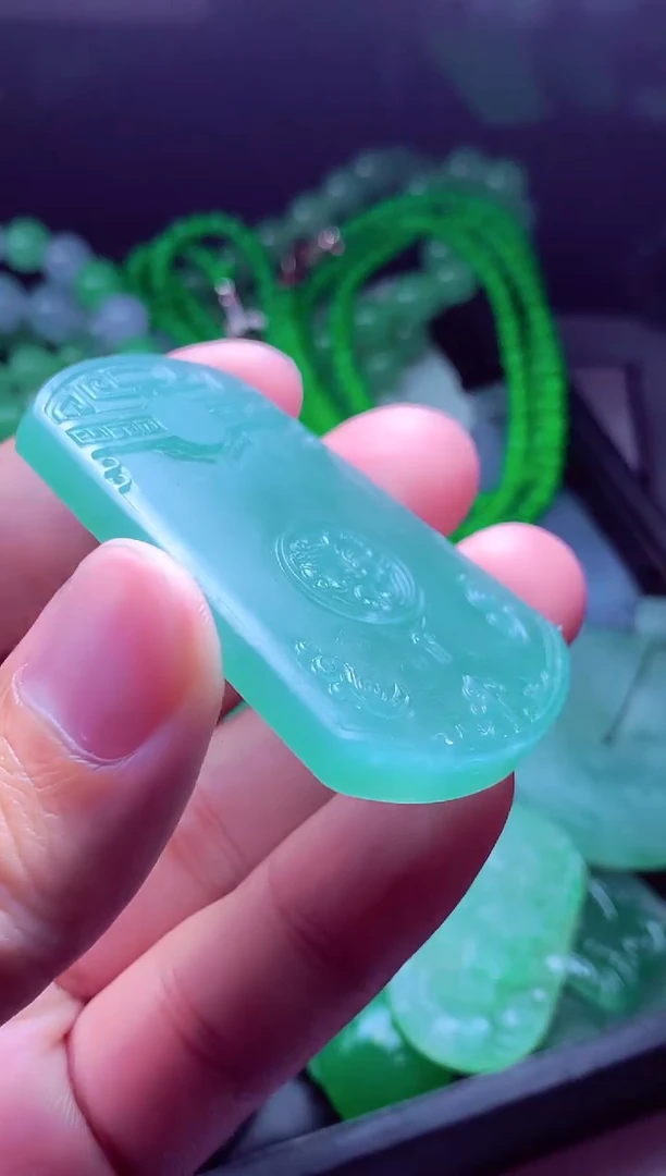 未镶嵌定制翡翠秀*#翡翠毛货定制