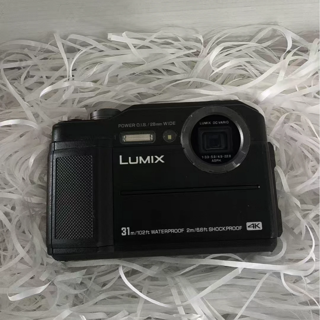 99新 Panasonic/松下 松下TS7黑色三防相机2040W像素4.5变焦