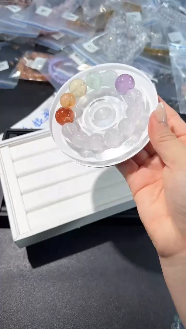 未镶嵌手串水晶20n多样性发其一【1条】默认微瑕