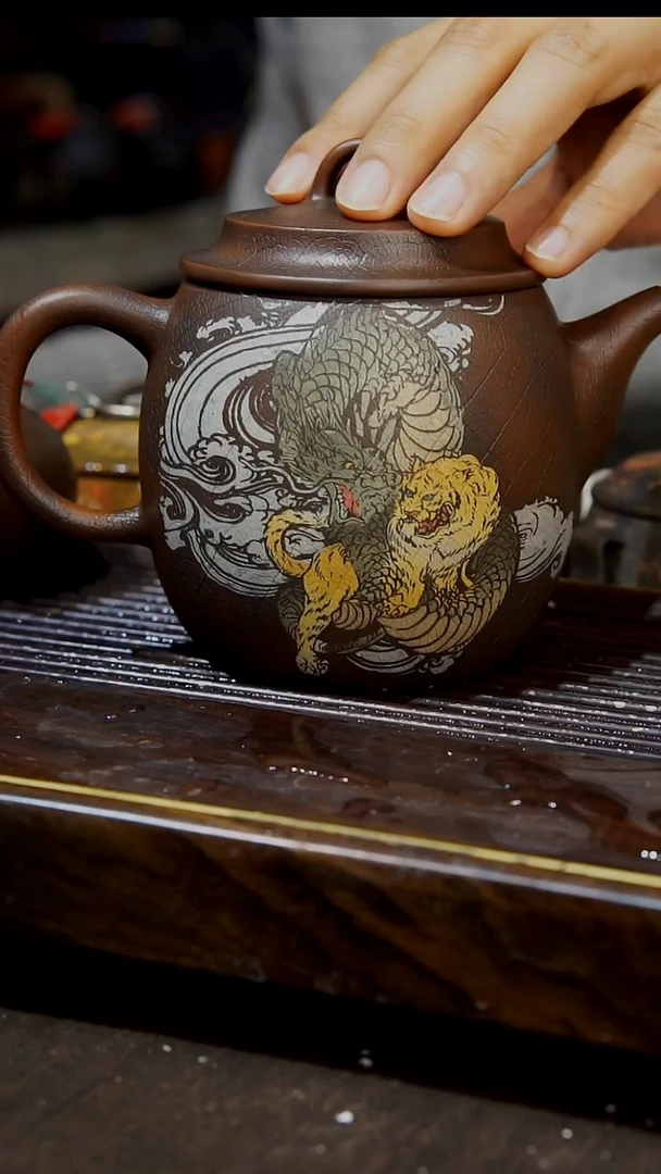 云南建紫陶全手工无瑕  034  300cc