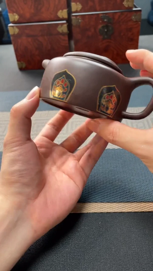 茶壶紫砂160 宜兴原矿紫砂