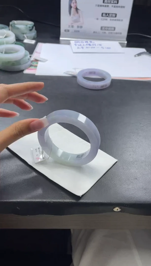 未镶嵌手镯定制翡翠果*年手镯XJ/发一件