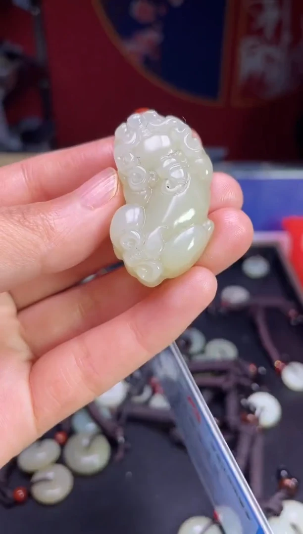 颈饰未镶嵌和田玉123