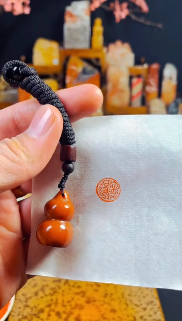 【闪购商品】老挝石印石手工篆刻《舍得》