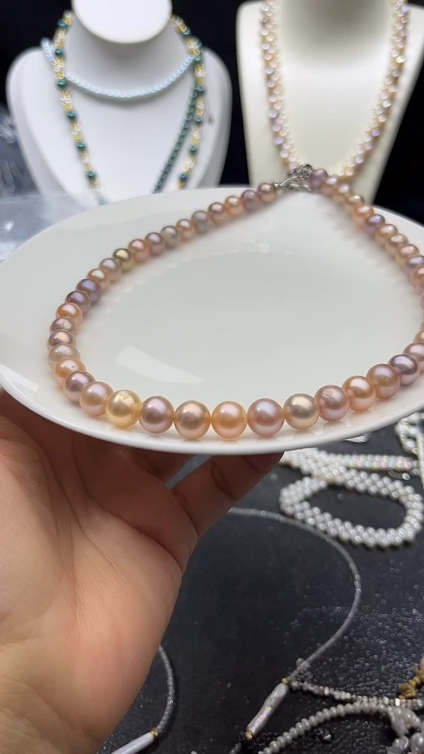 颈饰未镶嵌淡水珍珠l*多人