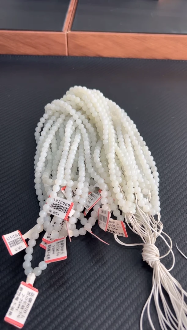 和田玉未镶嵌项链黑山微色差卡6长串多样性发货拍一发一