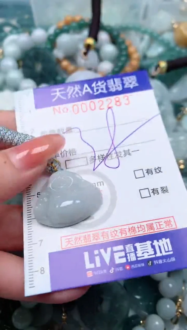 【闪购商品】翡翠颈饰未镶嵌00002283