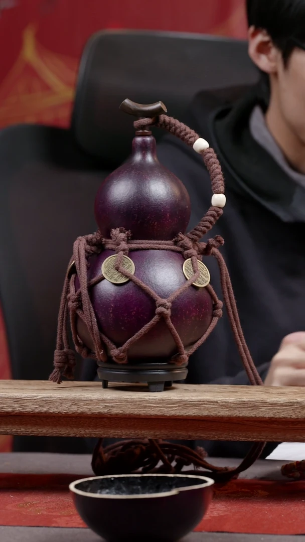 873号大漆精品葫芦一物一拍700ml