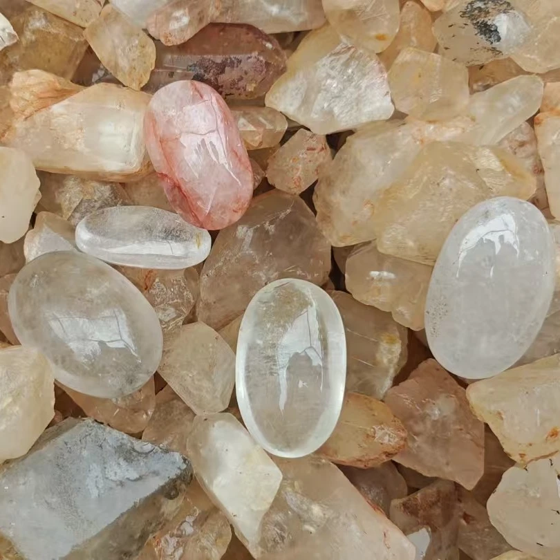 《直播间展示为准》天然水晶消磁原石东海水晶《天然水晶，默认微瑕》