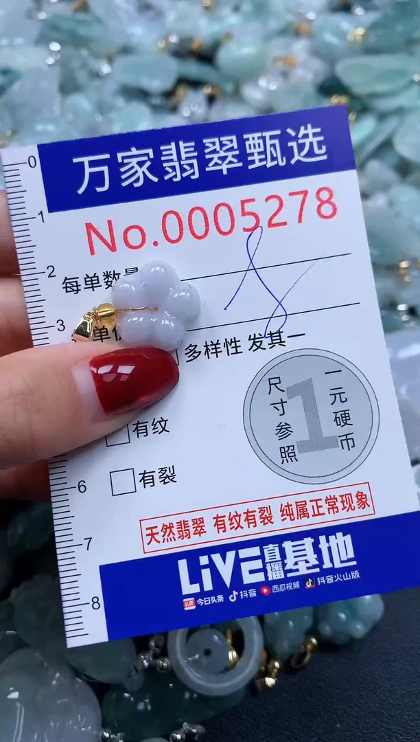 颈饰未镶嵌翡翠5278