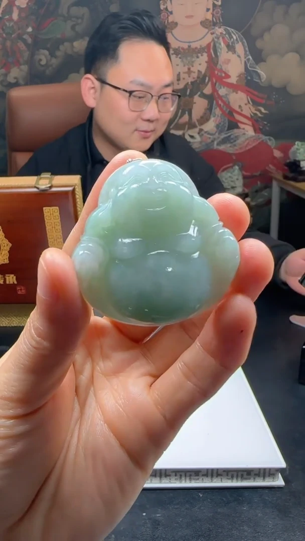 【闪购商品】定制翡翠未镶嵌L-@@QJXC119107