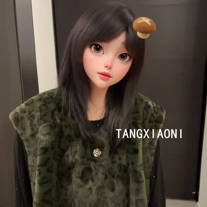 5店 【冬日&亚绿豹】马甲潮牌女装