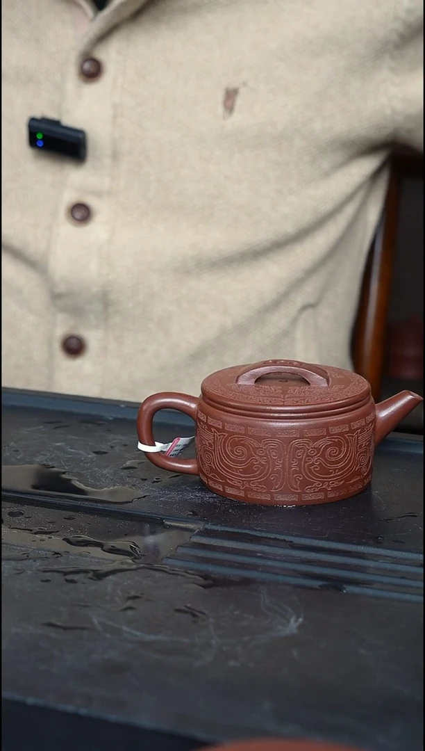 茶壶紫砂精工全手汉瓦