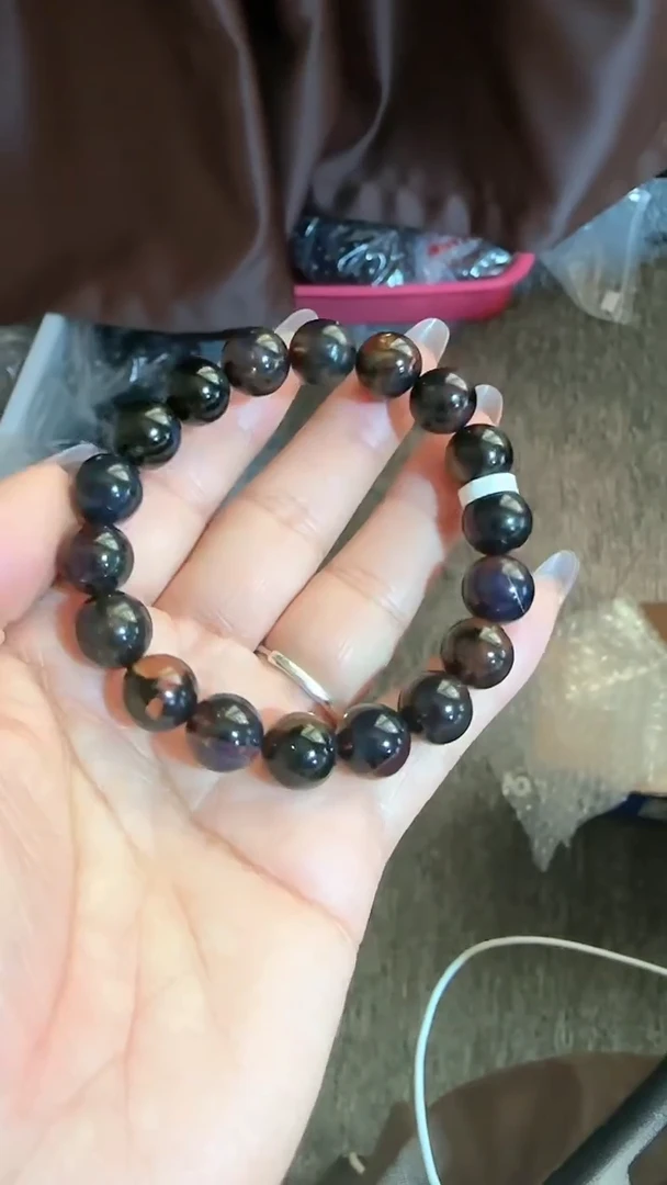 【闪购商品】琥珀手链未镶嵌规格11微瑕翁珀手串#16