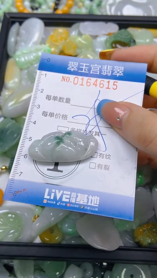 翡翠未镶嵌颈饰闪购0164615