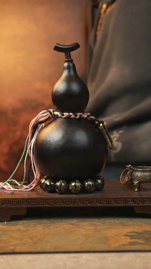 156大漆一物一拍记葫堂出品【不带手串】