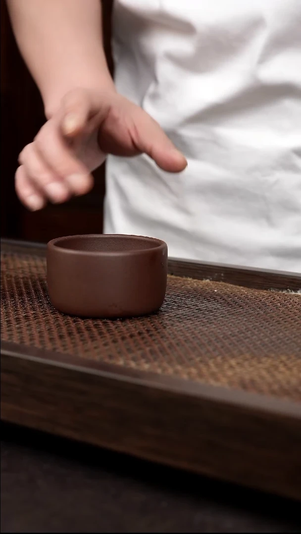 茶壶紫砂紫泥矮杯