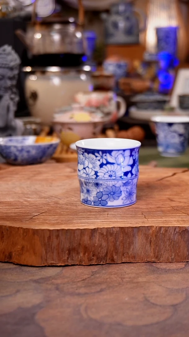 摆件陶万花手工手绘手工手绘