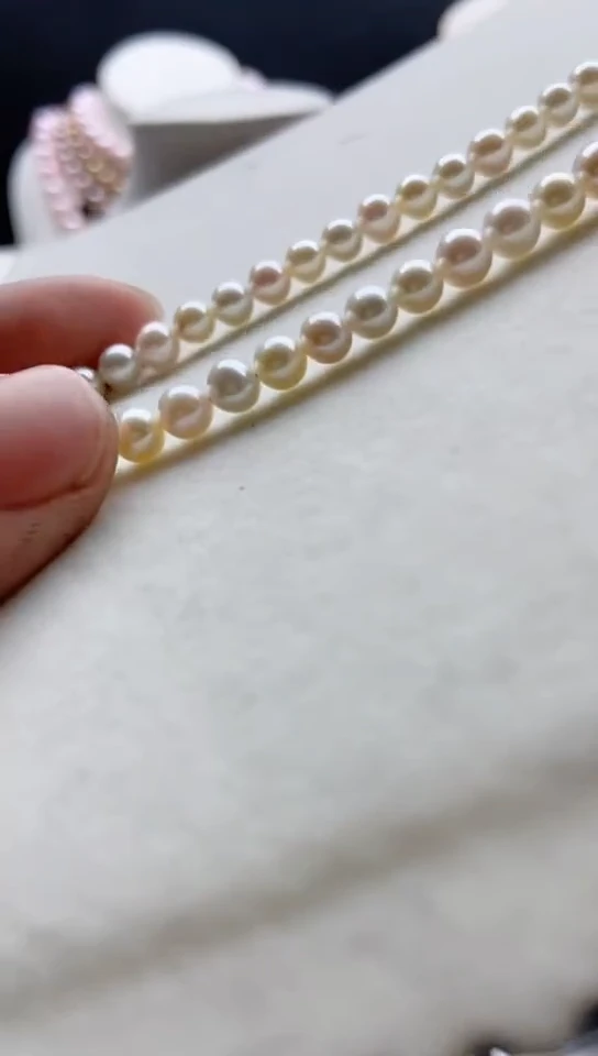 淡水珍珠未镶嵌颈饰1