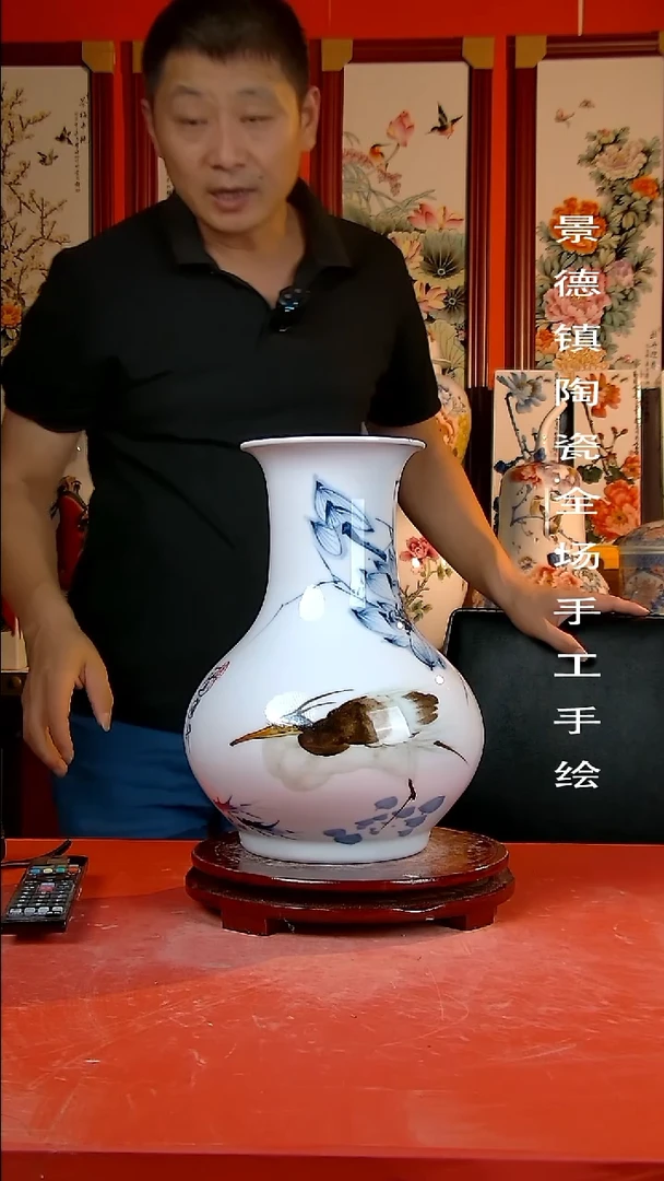 摆件景德镇陶瓷 手工手绘8