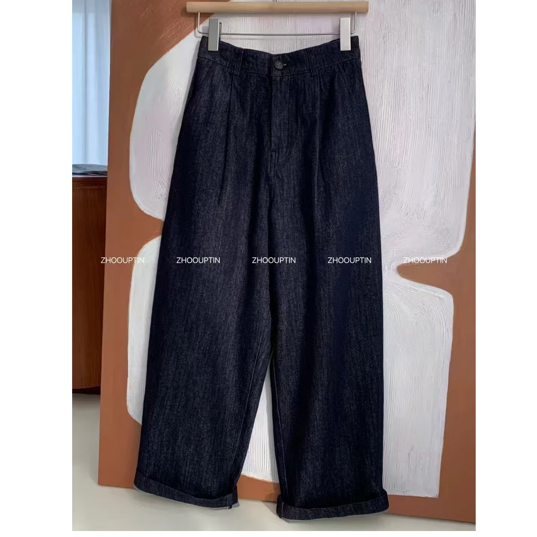 【橘猫美依】春季新款牛仔防掉色休闲裤女长裤 0903