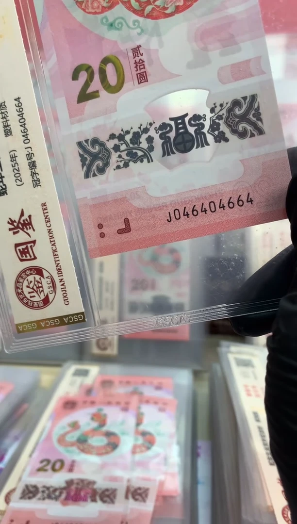 【闪购商品】塑料  蛇钞 真钞【单张】4664