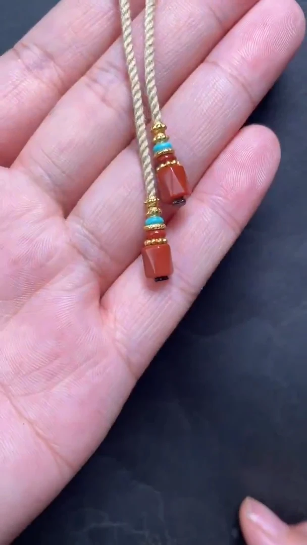 未镶嵌72南红玛瑙弟子珠