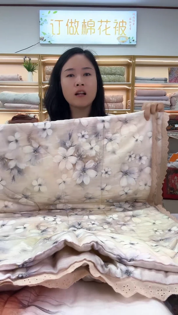 棉花纯棉棉花被1.6×2.1