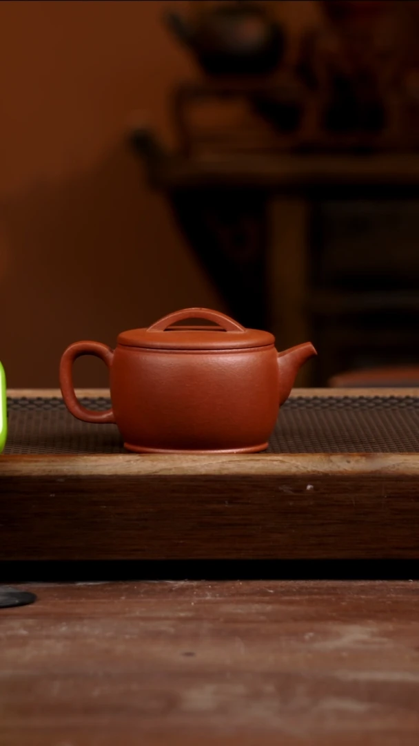 茶壶紫砂y**o红降汉瓦160CC