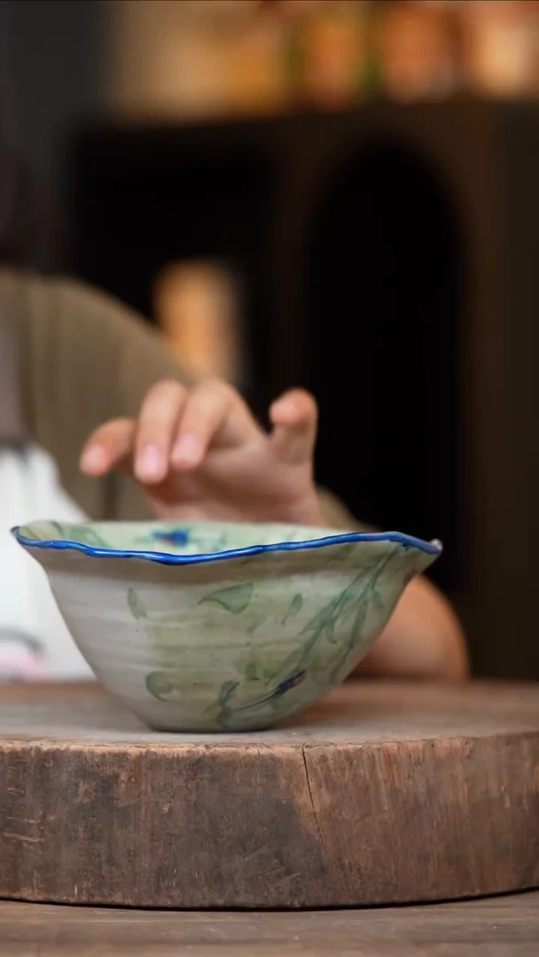 瓷片景德镇高温釉下彩（食品级）