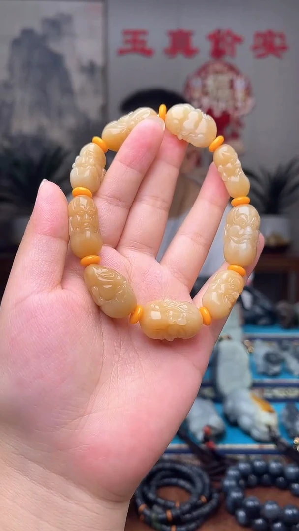 和田玉未镶嵌挂件1