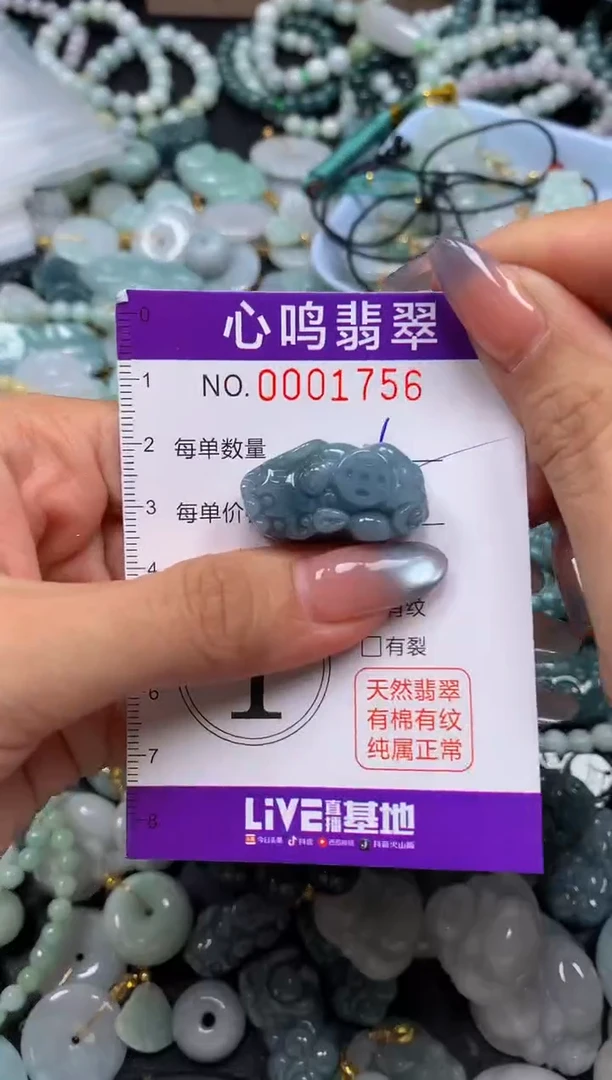 颈饰未镶嵌翡翠闪购001756