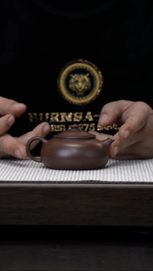 【闪购商品】紫砂茶壶原矿紫砂壶寒江壶全手工