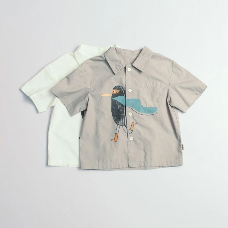 【实体品牌】夏季男小童趣味印花T恤4231036614