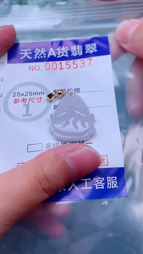 吊坠(不含链)未镶嵌翡翠1