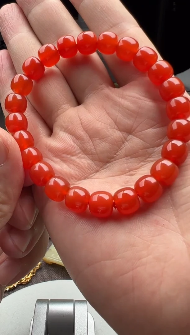 未镶嵌手串玛瑙/玉髓沧*南红玛瑙手串