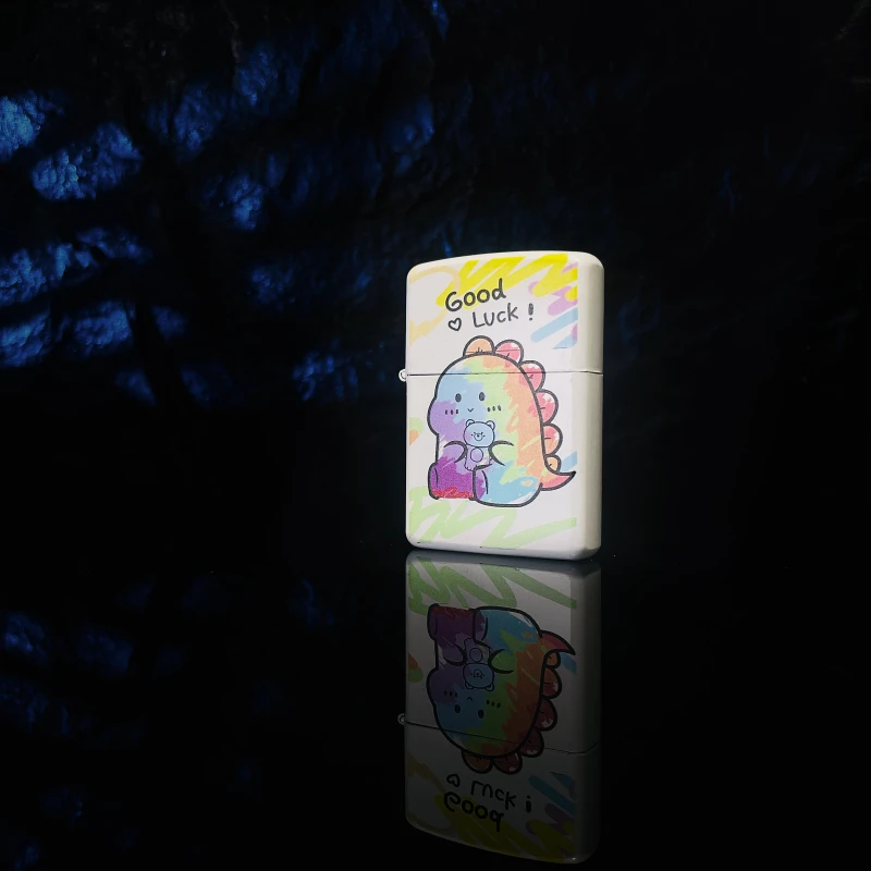 男士专用煤油打火机卡通恐龙个性裸机无油经典