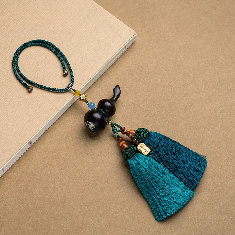 汽车挂件车内吊饰后视镜流苏男女出入平安创意高档挂饰