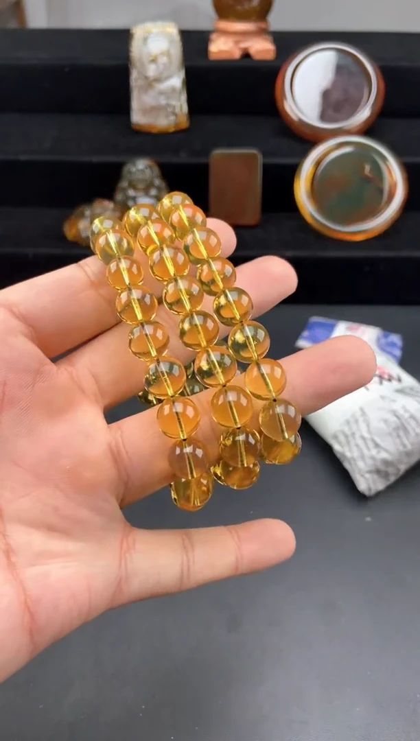 手链琥珀未镶嵌蓝珀手串【多样性发货其中一】