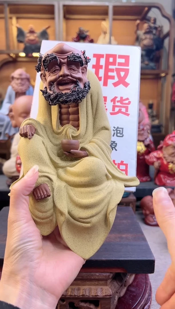 紫砂茶宠器闵紫砂茶宠摆件