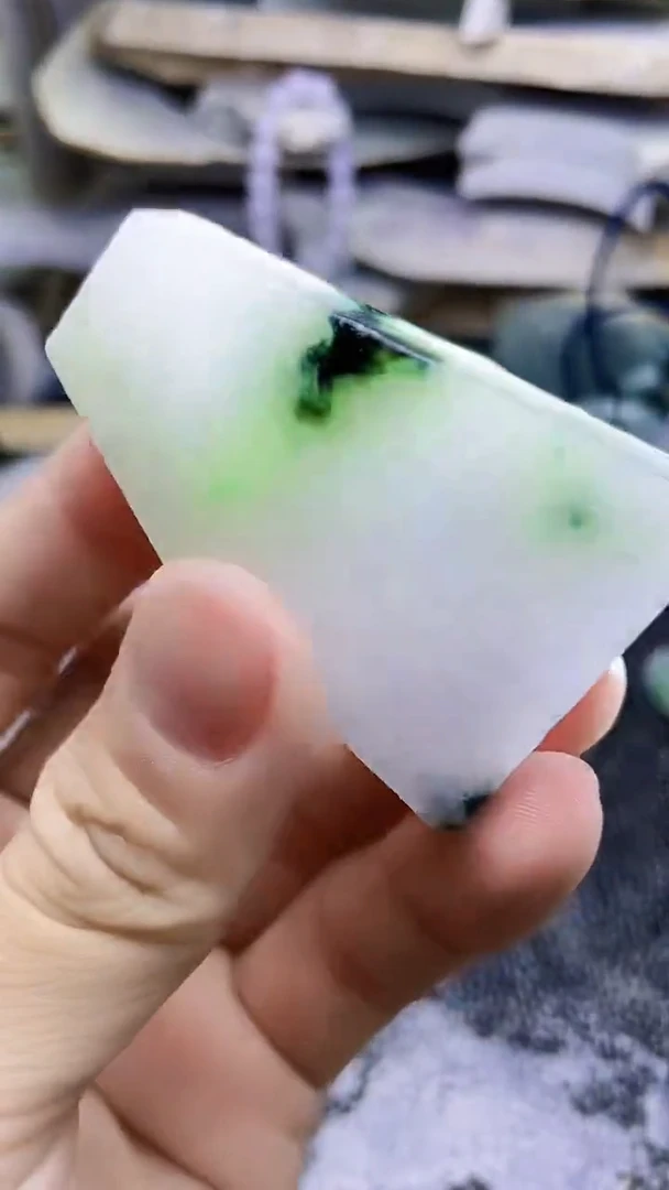 裸石翡翠天然A货翡翠板料
