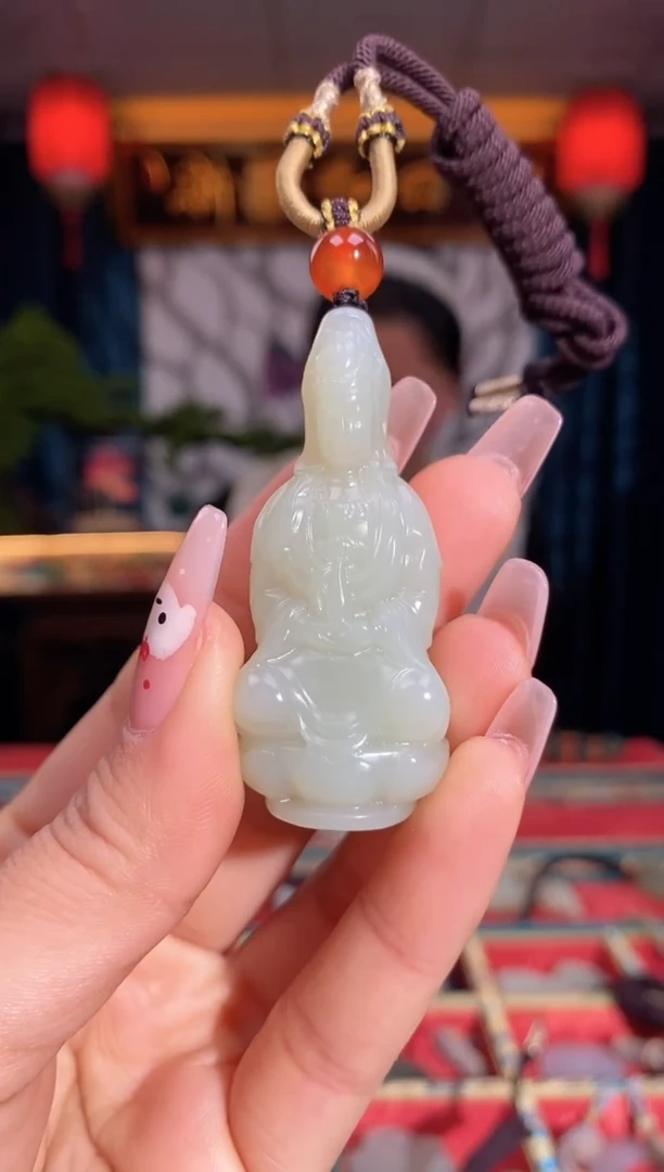 【闪购商品】和田玉颈饰未镶嵌观音